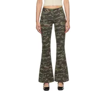 Khaki Camouflage Trousers