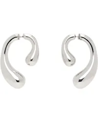 PANCONESI Silver P Earrings Silver