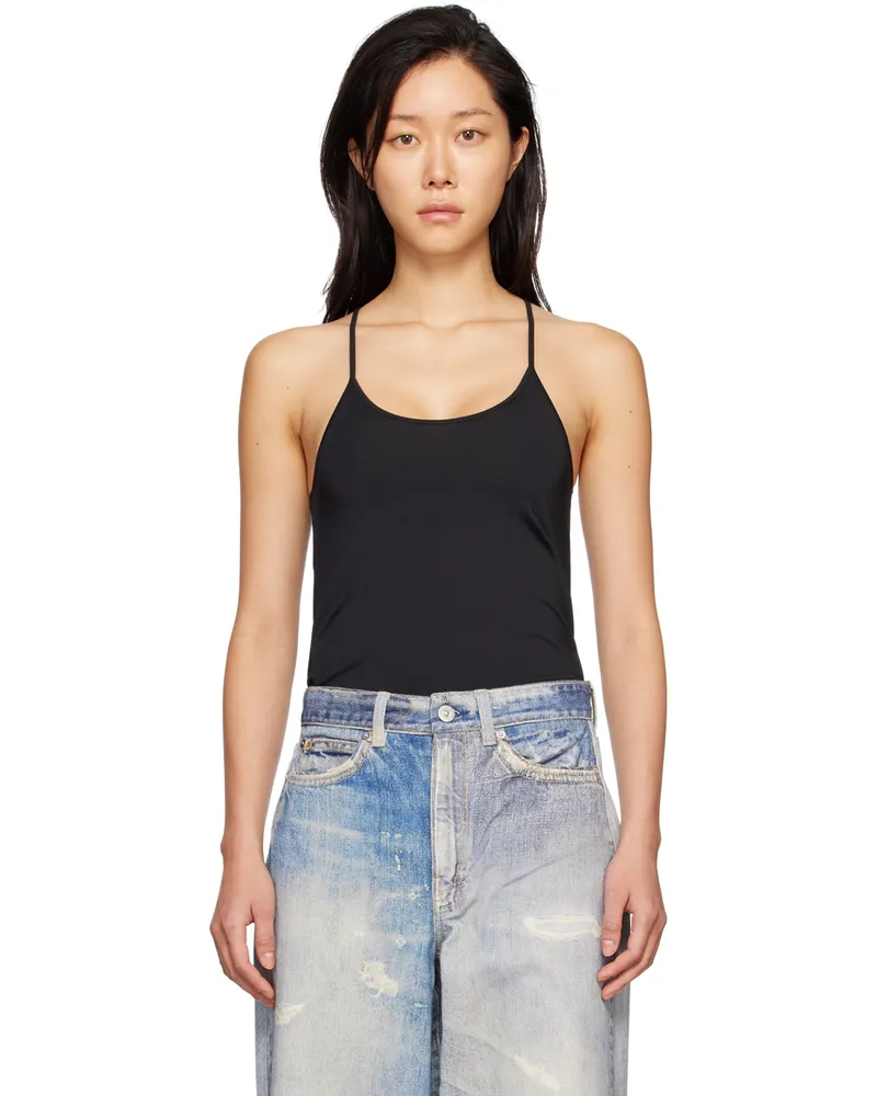Our Legacy Black Slender Tank Top Black