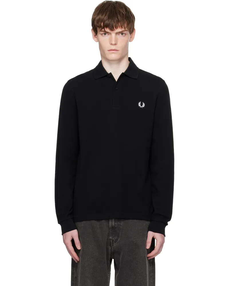 Fred Perry Black 'The Fred Perry Shirt' Polo 350black
