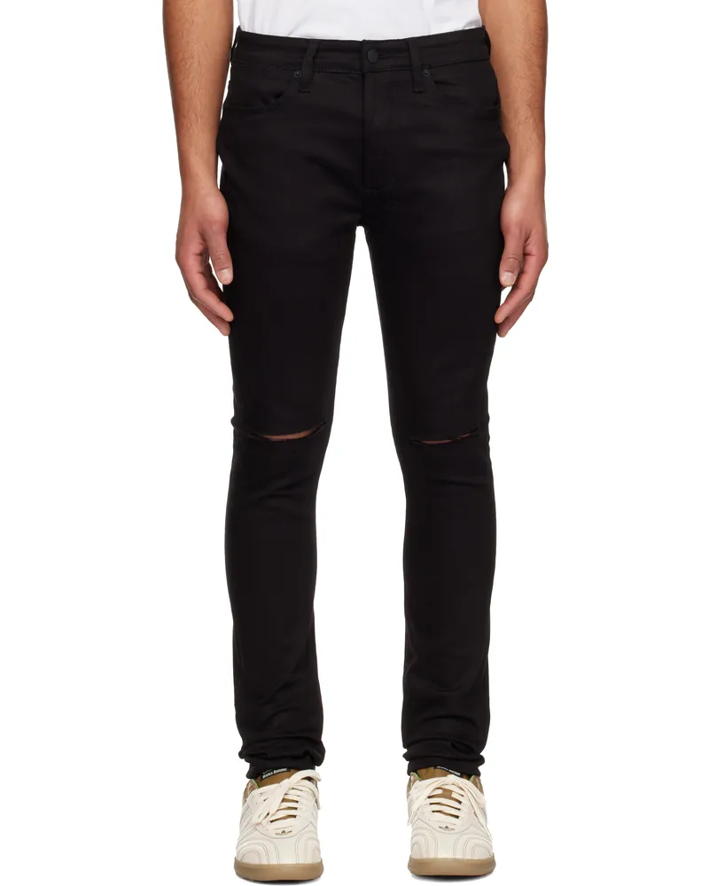ksubi Black Van Winkle Ace Slice Jeans Black