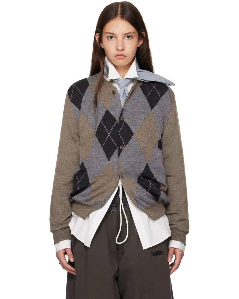 Magliano Brown Burraco Cardigan 12