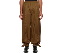 SSENSE Exclusive Brown Cargo Pants