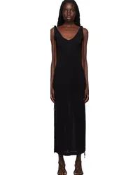 BITE Studios Black Twisted Midi Dress Black