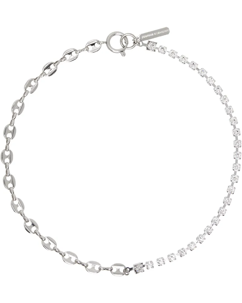 Justine Clenquet Silver Gwen Choker Palladium