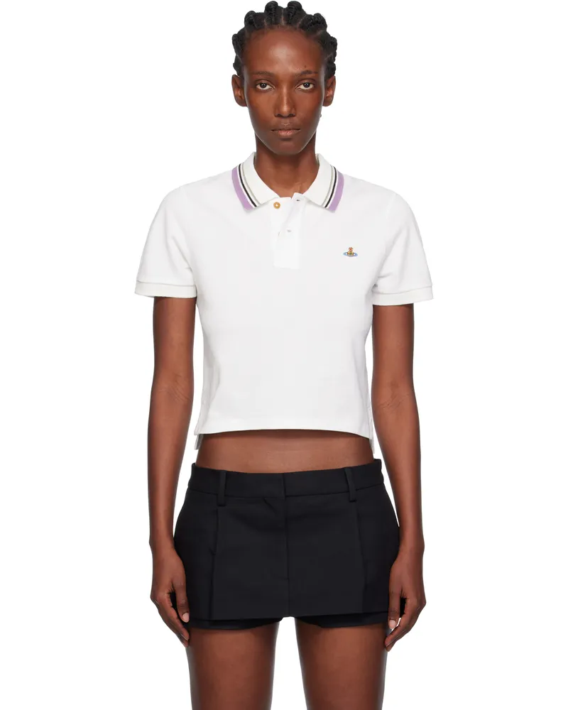 Vivienne Westwood White Mini Classic Polo A401