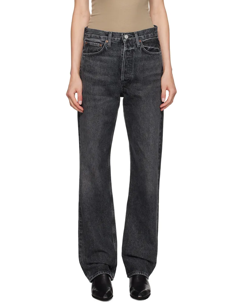 AGOLDE Black Kelly Jeans Eclipse