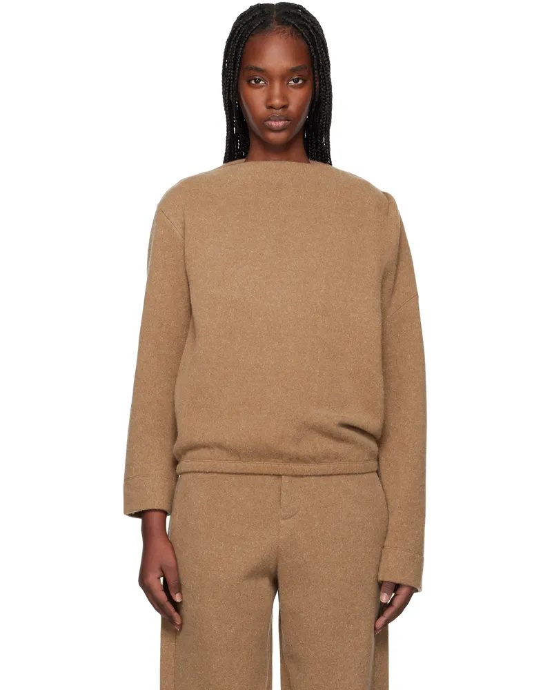 Max Mara Tan Oxa Sweatshirt 003