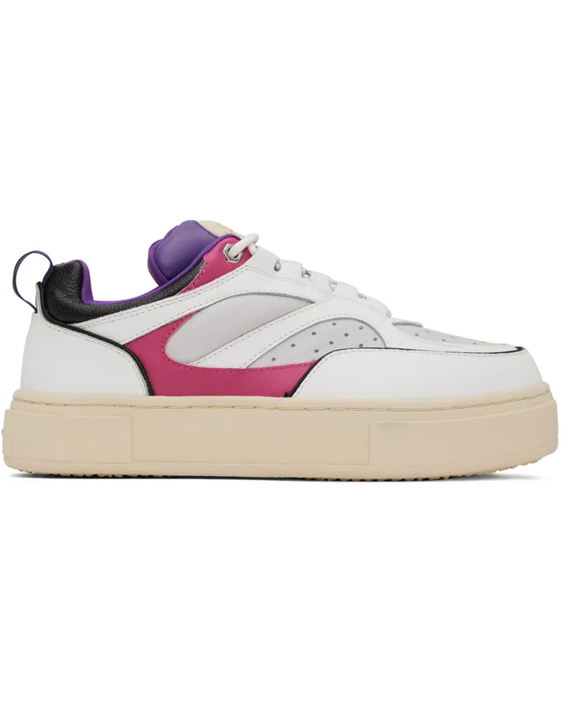 Eytys White Sidney Sneakers Hyacinth
