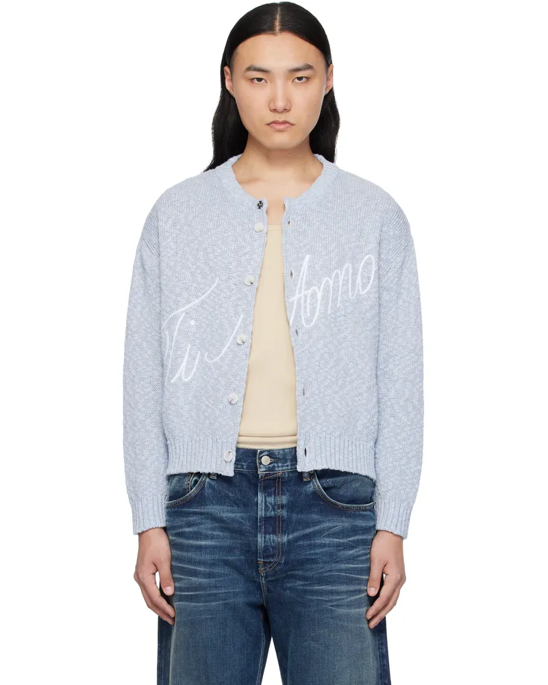 Carne Bollente Blue 'Ti Amo' Cardigan Baby