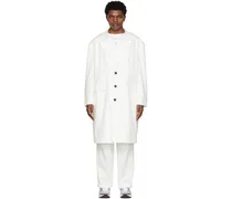 SSENSE Exclusive Off-White 90's Tailored Coat