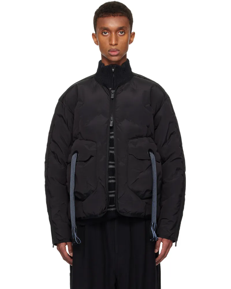 A. A. Spectrum Black Cyberen II Down Jacket Black