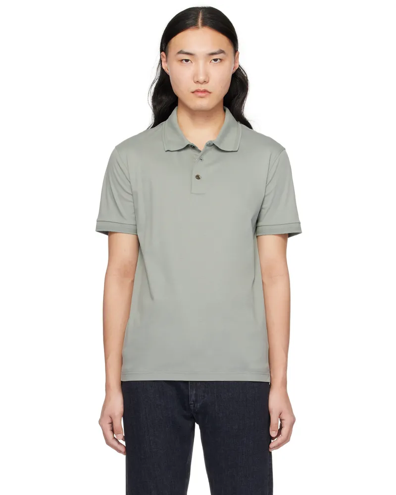Tiger of Sweden Green Riose Polo 07b-shadow