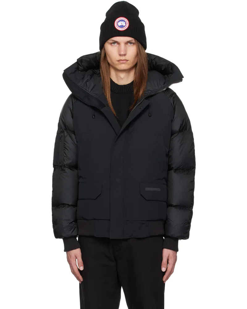Canada Goose Black 'Paradigm' 'Black Label' Chilliwack Bomber Down Jacket Black
