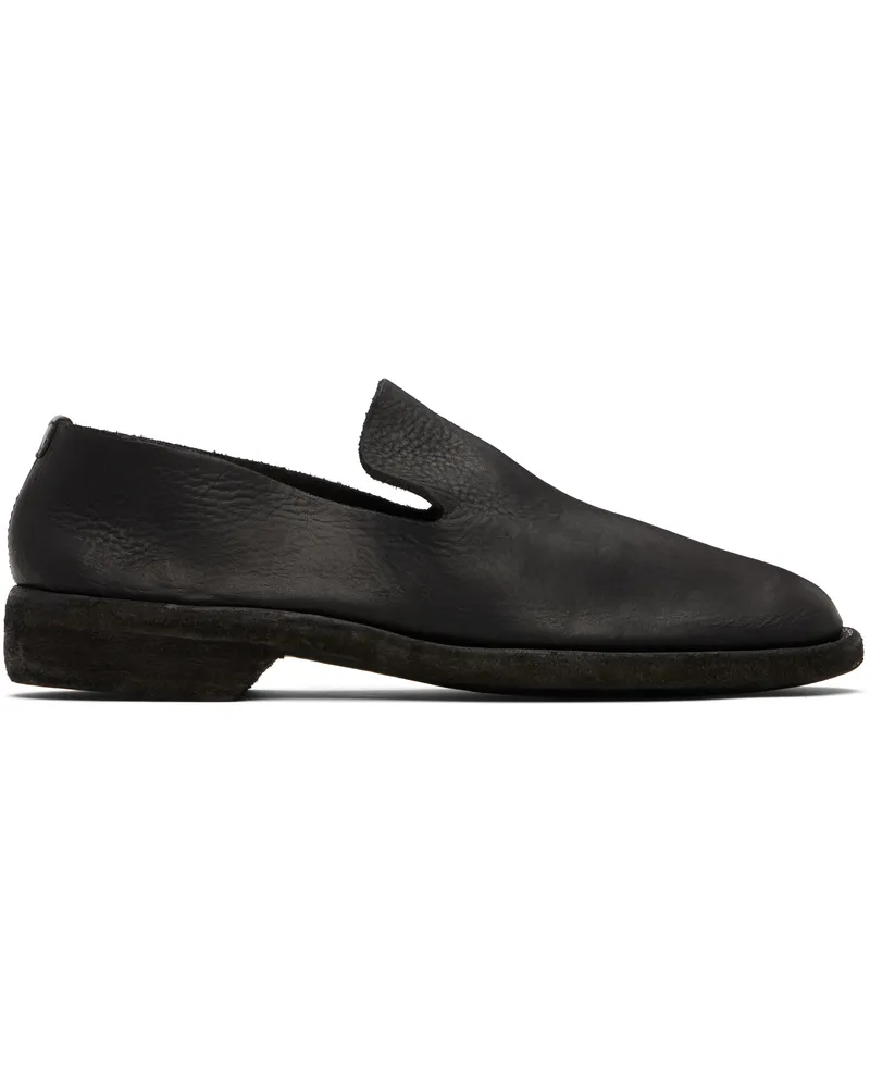 GUIDI Black 100 Loafers Blkt