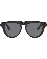 Burberry Black Tubular Sunglasses Black