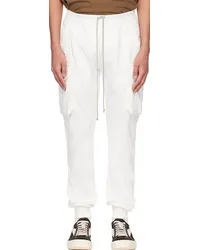 DRKSHDW by Rick Owens Off-White Mastodon Cut Cargo Pants Milk