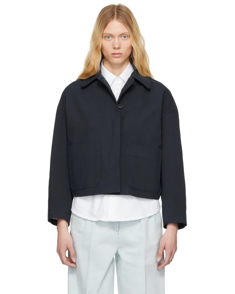 A.P.C. Navy Bianca Jacket Iau