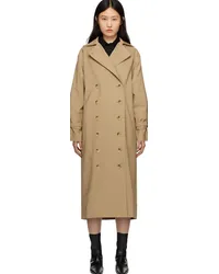 Totême Khaki Signature Trench Coat Khaki