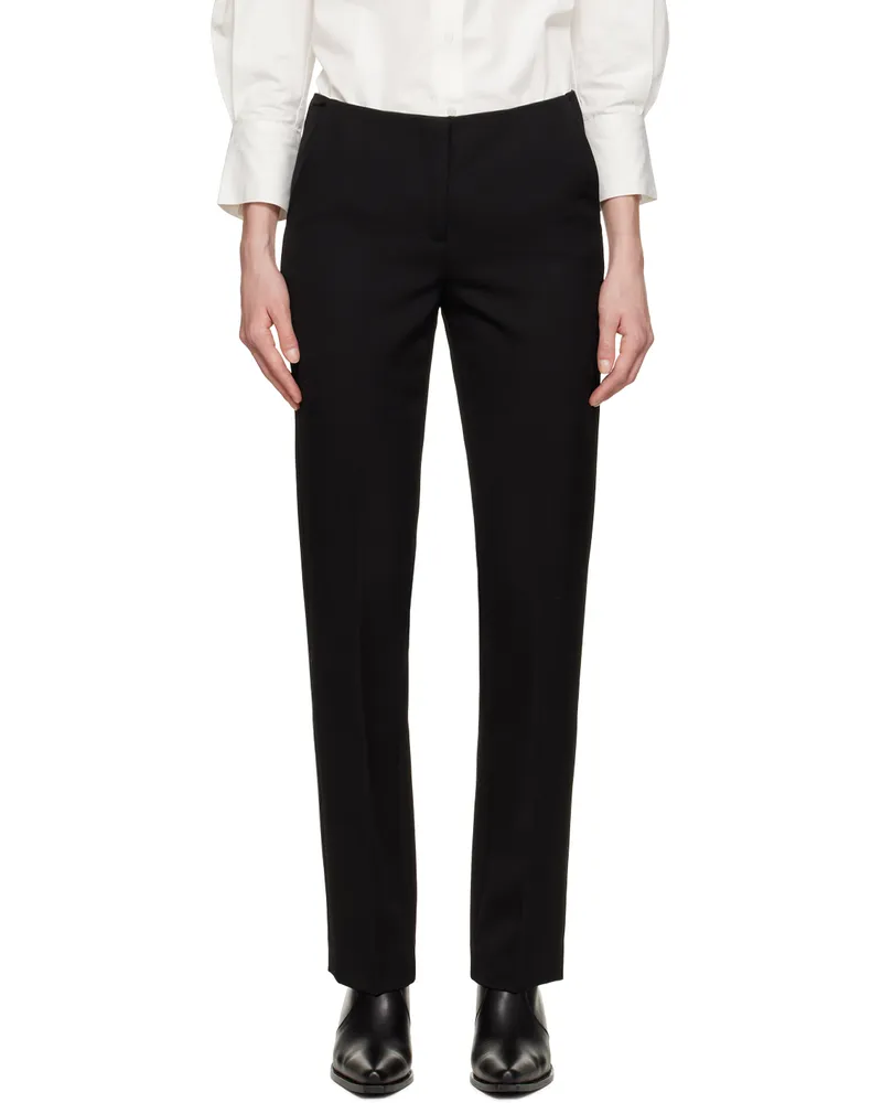 Anine Bing Black Lula Trousers Black