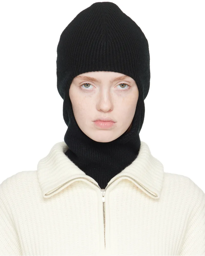 arch4 Black Verbier Cashmere Balaclava Black