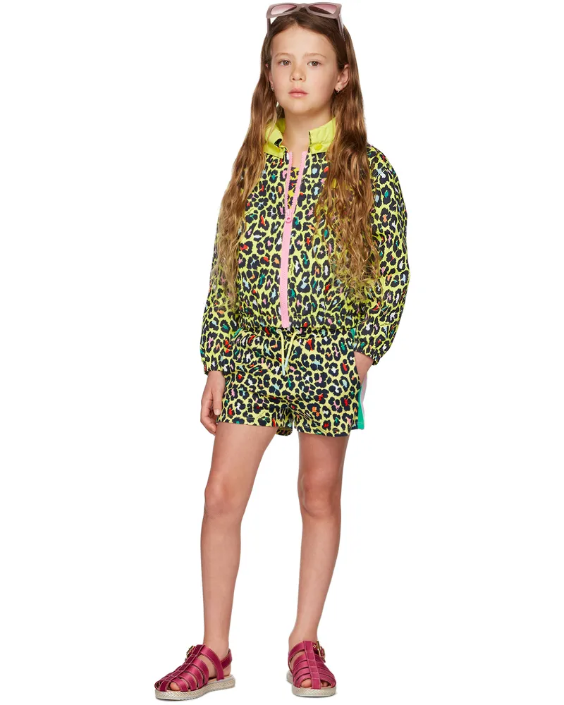 Marc Jacobs Kids Yellow Cheetah Jacket 549