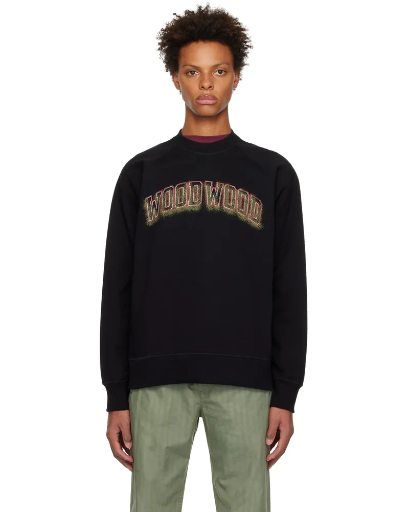 Wood Wood Black Hester Sweatshirt Black