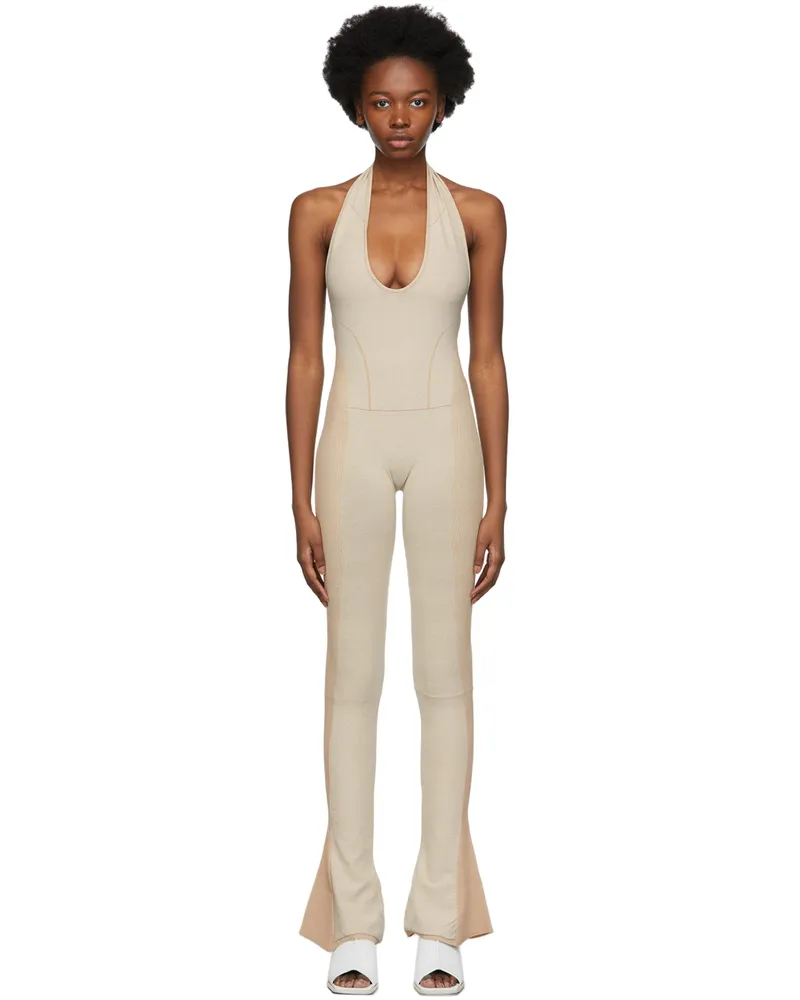 Jacquemus Beige 'La Combinaison Baunhila' Jumpsuit 130