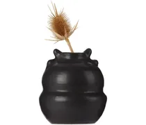 Black Les Sages Lucrece Vase