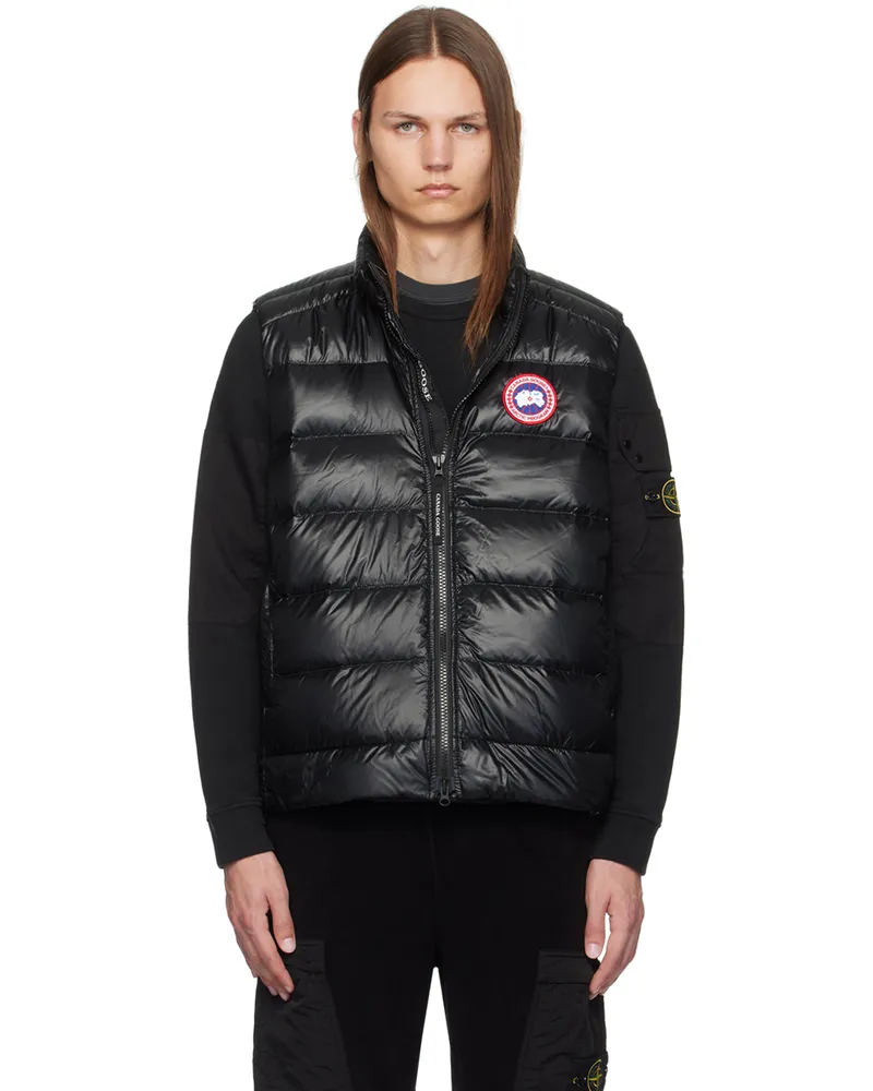 Canada Goose Black Crofton Down Vest Black