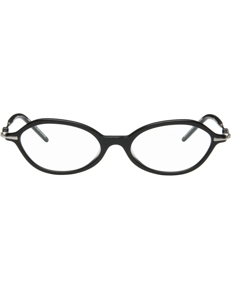 Bonnie Clyde Black & Silver Nisa Glasses Black