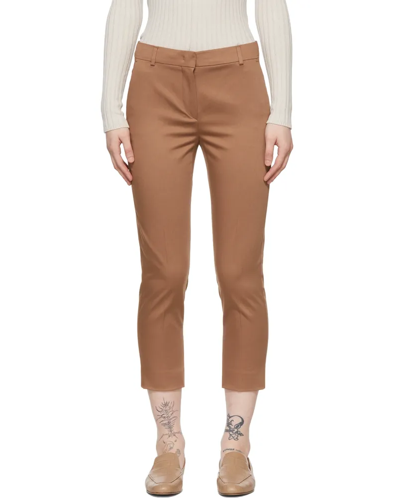 Max Mara Brown Folgore Trousers 036