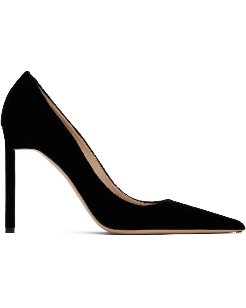 Tom Ford Black Velvet Heels 1n001