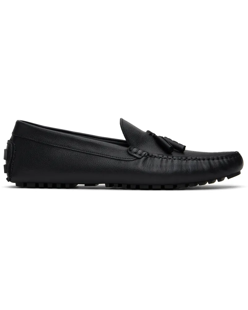 HUGO BOSS Black Driver Loafers 001-black