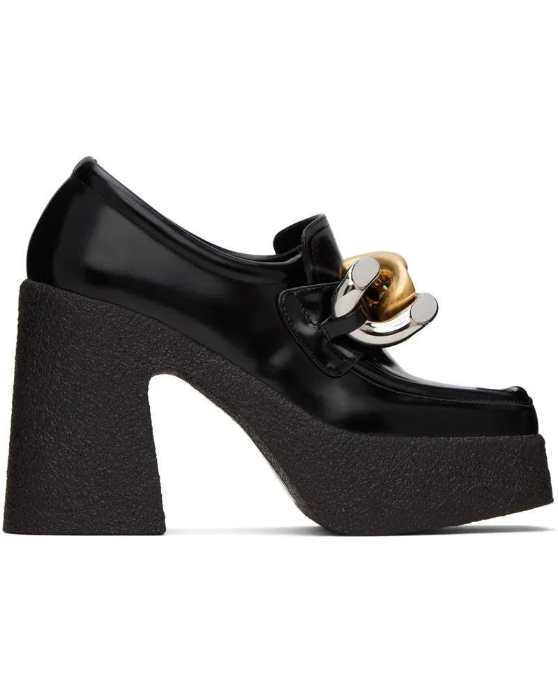 Stella McCartney Black Skyla Chunky Heels 1000