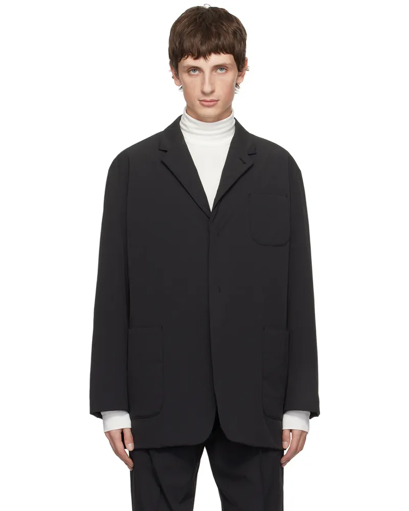 Th products Black Insulated Blazer Black