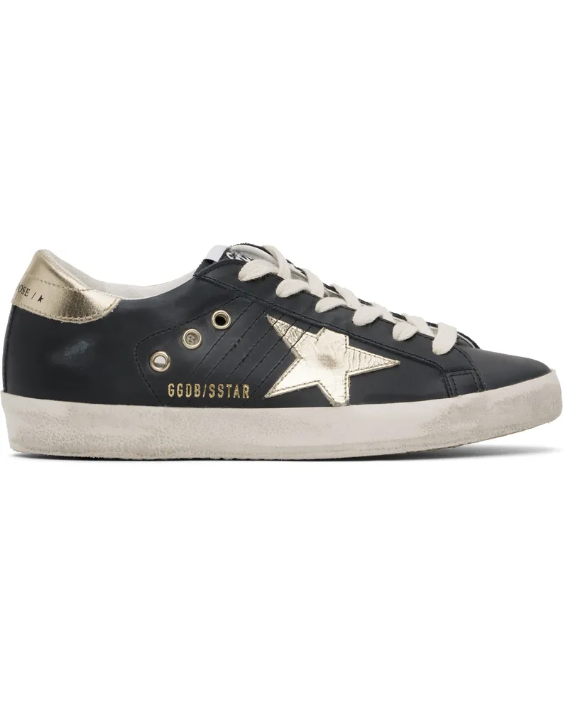 Golden Goose Black Super-Star Classic Sneakers 90200