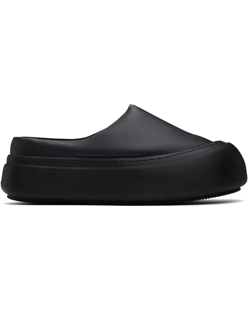 YUME YUME Black Goofy Slip-on Loafers Black