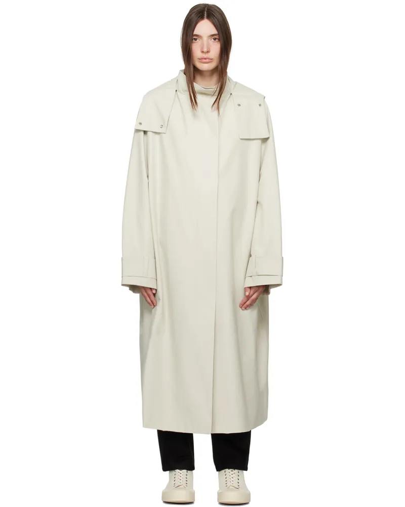 Studio Nicholson Beige Tana Coat Dove