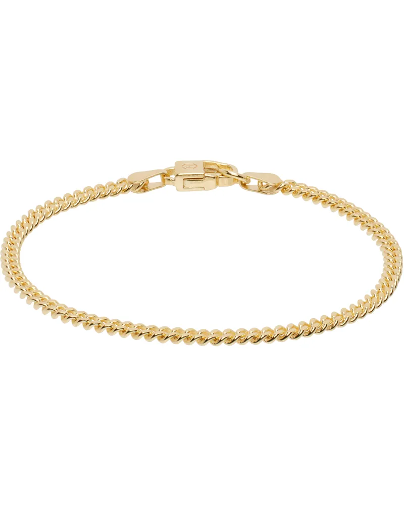 Hatton Labs Gold Classic Cuban S Bracelet Gold