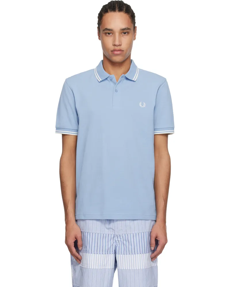 Comme des Garçons Blue Fred Perry Edition 'Strong Will' M3600 Polo 1