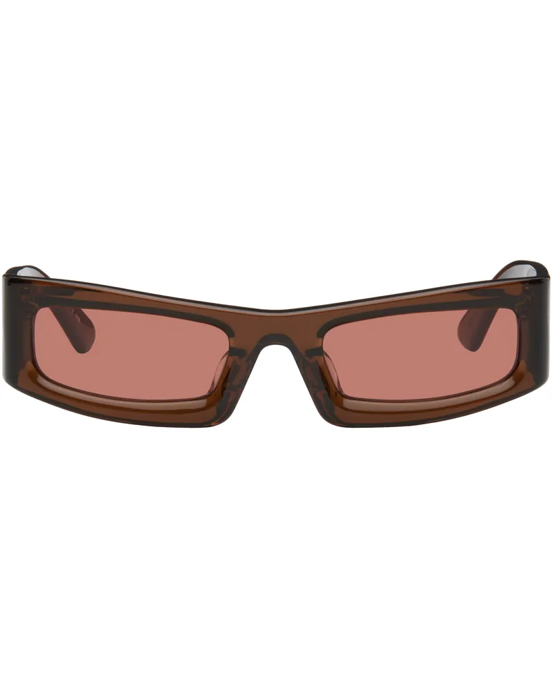 Entire Studios Brown Atheric Sunglasses Phoenix