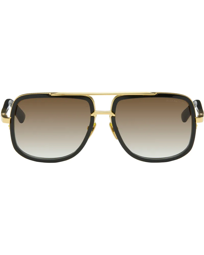 DITA Black & Gold MACH-ONE Sunglasses Black