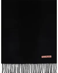 Acne Studios Black Fringe Scarf Black