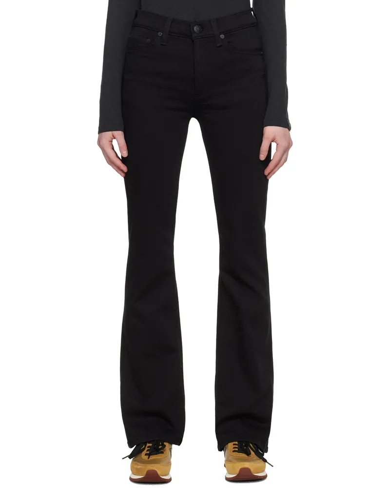Rag & Bone Black Peyton Jeans Black