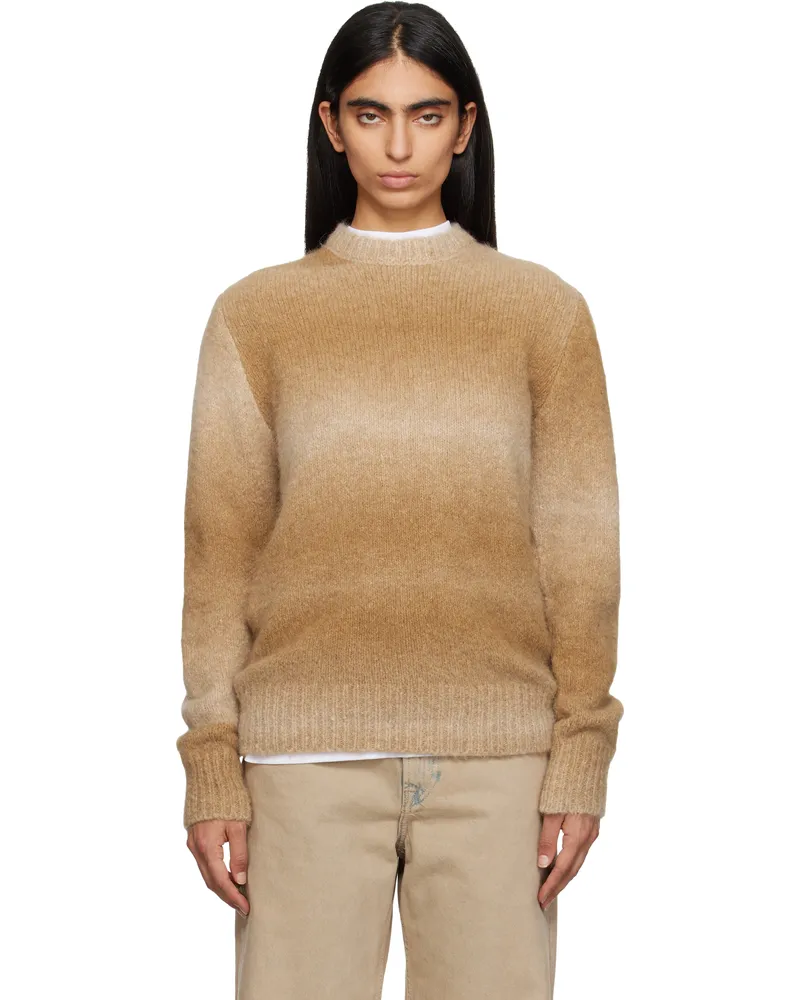 Études Studio Tan Alpaca Round Neck Sweater Tan