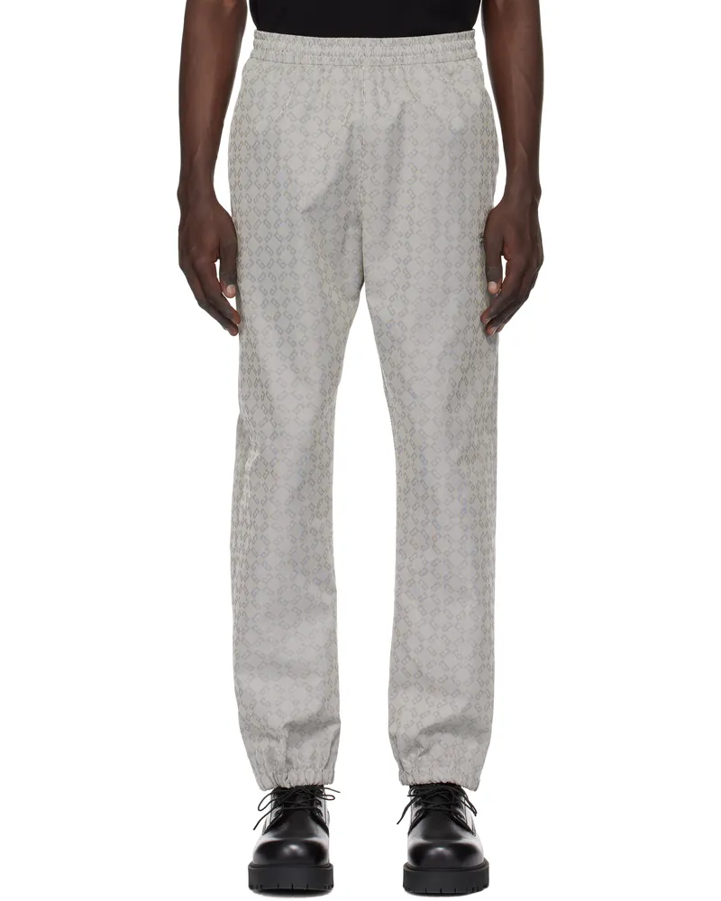 Givenchy Black & White Monogram 72 Jacquard Sweatpants 004-black