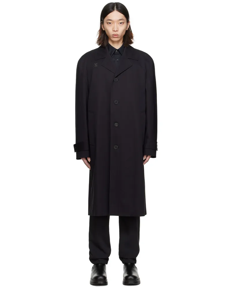 Wooyoungmi Black Single Coat 911b