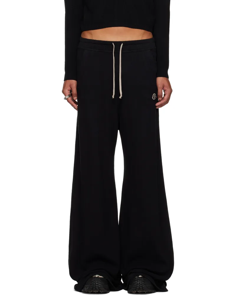 Rick Owens Moncler + Rick Owens Black Belas Sweatpants 999