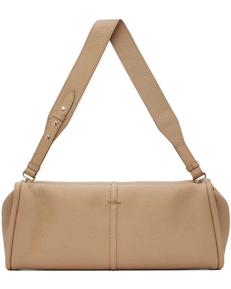 Max Mara Beige Amalia Bag Tobacco